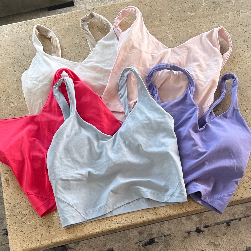 lululemon athletica Colorful Tank Tops Collection